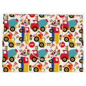 Sac fait sur commande de cadeau des camions des (Dos)