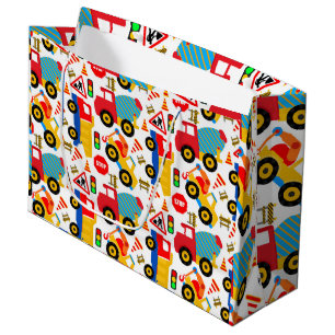 Sac fait sur commande de cadeau des camions des