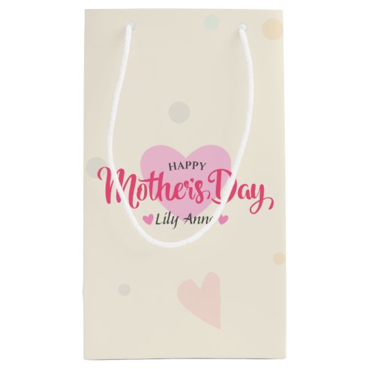 Sac fait sur commande de cadeau du jour de mère (Dos)