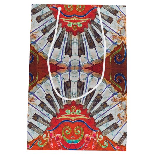 Sac fait sur commande de cadeau du piano R4 - (Dos)