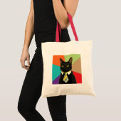 Sac fait sur commande de chat d'affaires (Devant (produit))