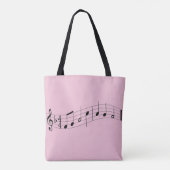 Sac fait sur commande de professeur de musique - (Dos)