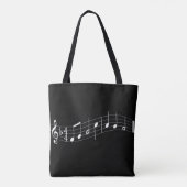 Sac fait sur commande de professeur de musique - (Dos)