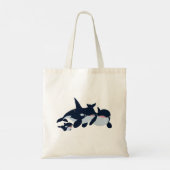 Sac Famille Orca Cartoon mignon (Dos)
