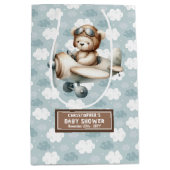 Sac Faveur Baby shower de la partie pilote de l'ou (Devant)