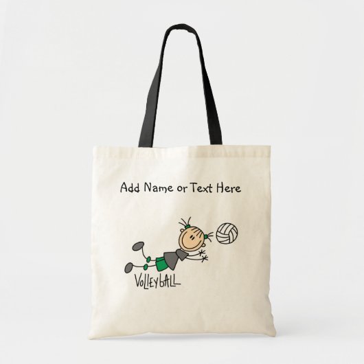 Sac femelle de joueur de volleyball (Devant)