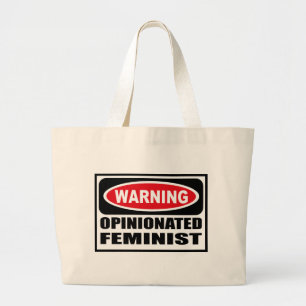 Sac FÉMINISTE PERSISTANT d'avertissement