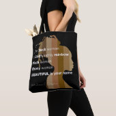 Sac "Femme d'ébène" (De près)