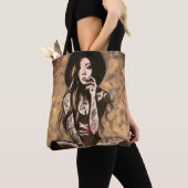 Sac femme en or (De près)