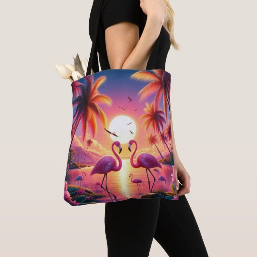 Sac flamant rose ! (De près)