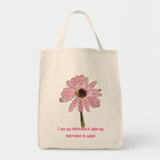 Sac Fleur de Cone Rose (Devant)