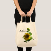 Sac - Fleurs de soleil (Devant (produit))