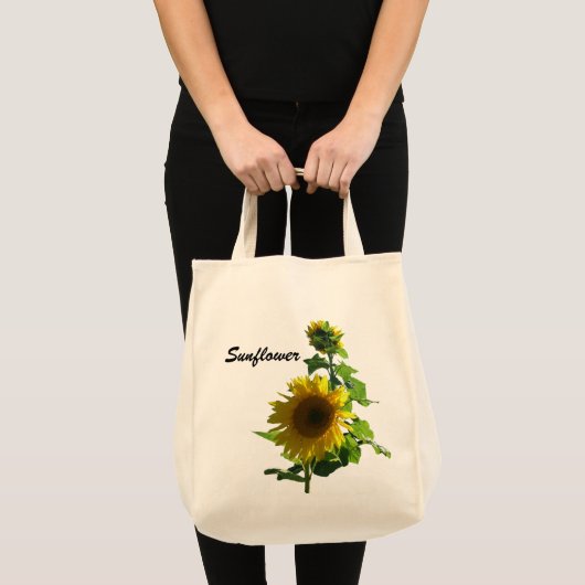 Sac - Fleurs de soleil (Devant (produit))