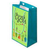 Sac floral lumineux de cadeau de Merci (Devant Angle)