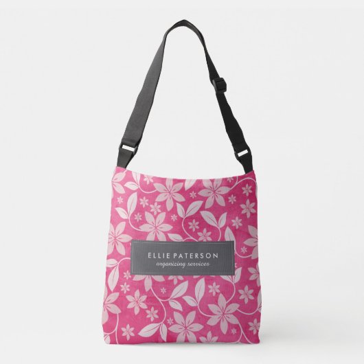 Sac floral personnalisable élégant (Devant)