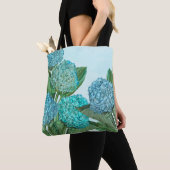 Sac fourre bleu hydrangea (De près)