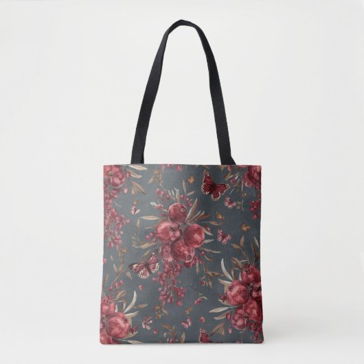 Sac fourre botanique Grenade & Olive (Devant)