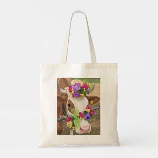 Sac fourre décoré de vache (Dos)