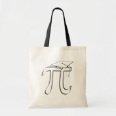 Sac fourre diplômé symbole mathématique Pi (Devant)