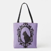 Sac fourre gothique chat victorien (Dos)
