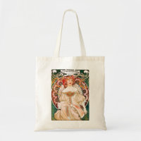 Sac fourre-tout à Alphonse Mucha F. Champenois