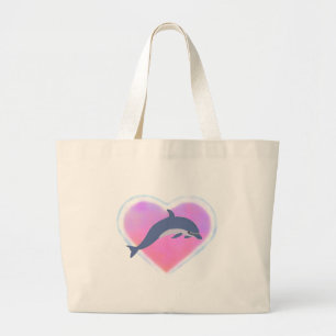 Sac fourre-tout à amour de dauphin