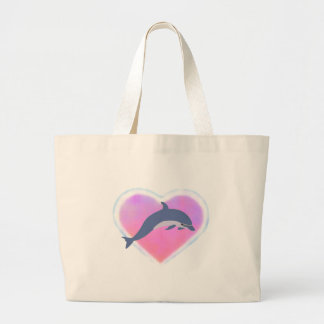 Sac fourre-tout à amour de dauphin