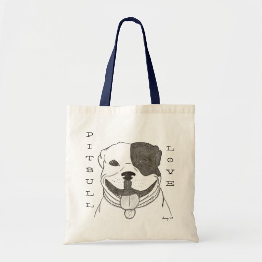 Sac fourre-tout à amour de Pitbull (Devant)