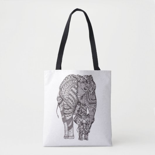 Sac fourre-tout à amour d'éléphant (Devant)