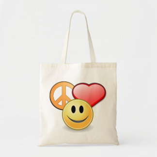 Sac fourre-tout à amour et à bonheur de paix