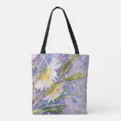 Sac fourre-tout à aquarelle de marguerite (Dos)