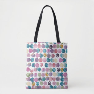Sac fourre-tout à aquarelle douce – Toile artistiq