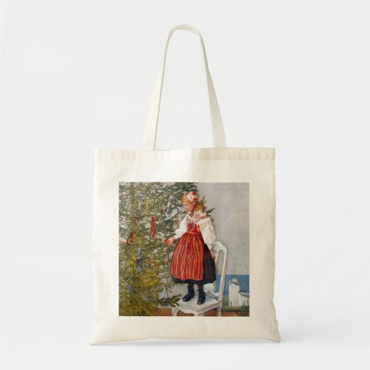 Sac fourre-tout à arbre de Noël de Carl Larsson (Devant)