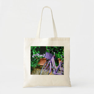Sac fourre-tout à bicyclette de lavande