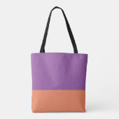 Sac fourre-tout à blocs de couleur monogramme viol (Dos)