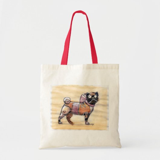 Sac fourre-tout à carlin de Steampunk (Devant)