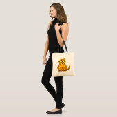 Sac fourre-tout à chat tigré (Devant (modèle))