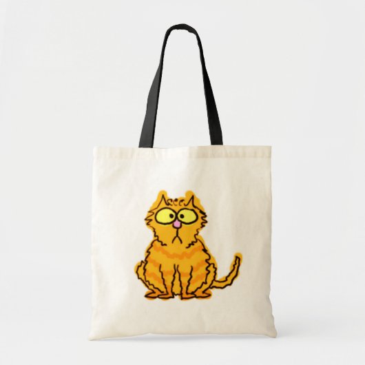 Sac fourre-tout à chat tigré (Devant)