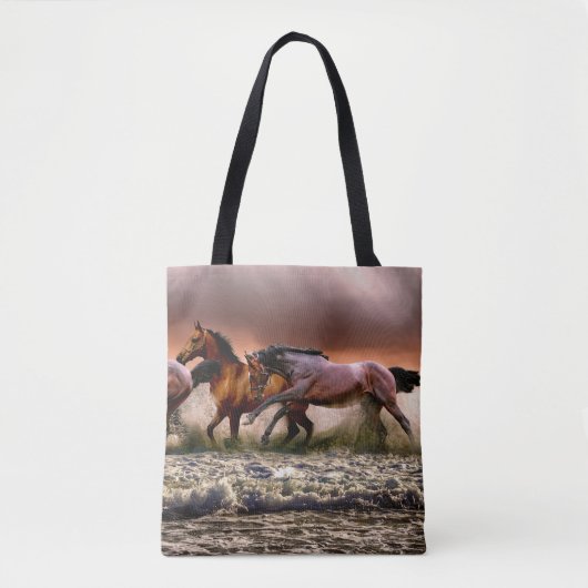 Sac fourre-tout à chevaux (Devant)