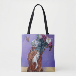 Sac fourre-tout à chien de boxeur
