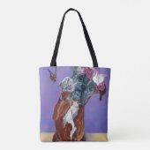 Sac fourre-tout à chien de boxeur (Dos)