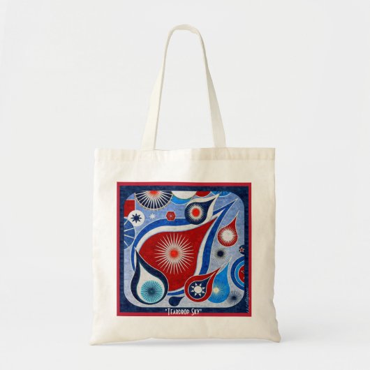 Sac fourre-tout à ciel de larme (Devant)