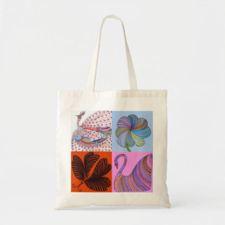 Sac fourre-tout à collage par la marguerite