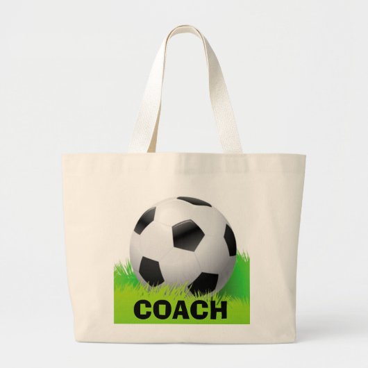Sac fourre-tout à conception de ballon de football (Devant)