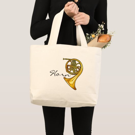 Sac fourre-tout à cor de harmonie (Devant (produit))