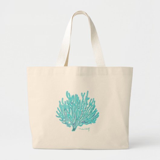 Sac fourre-tout à corail de mer (Devant)