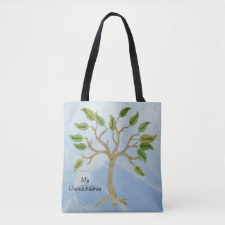 Sac fourre-tout à coutume d'arbre généalogique de