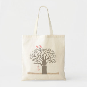 Sac fourre-tout à coutume d'initiale d'amour