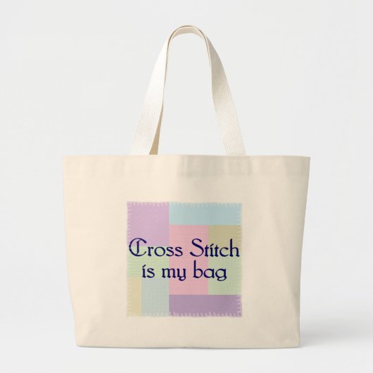 Sac fourre-tout à Crosstitch (Devant)
