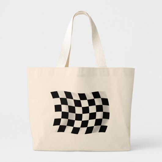 Sac fourre-tout à damier (Devant)